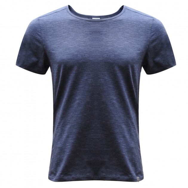 Yoga T-shirt "eli" - nightblue melange 