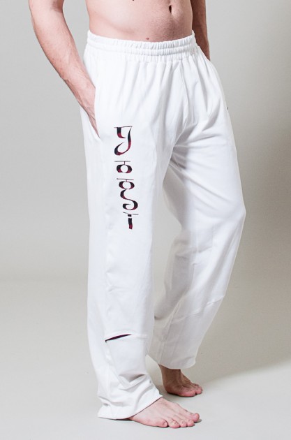 Yoga pants "Practice" - white 