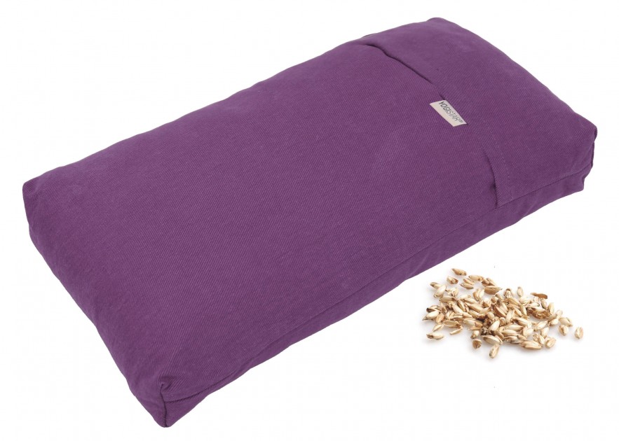 Yoga cushion - small Spelt/elderberry