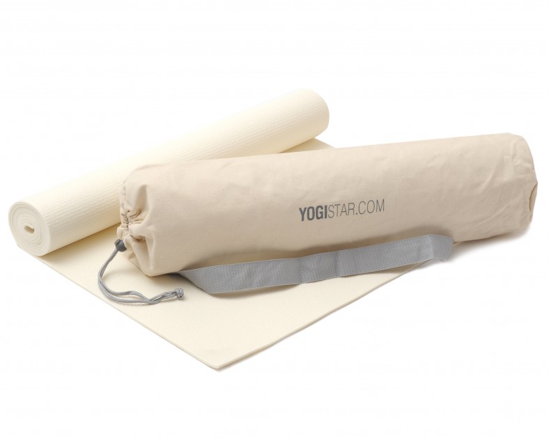 Yoga Set Starter Edition (yoga mat + yoga bag) white
