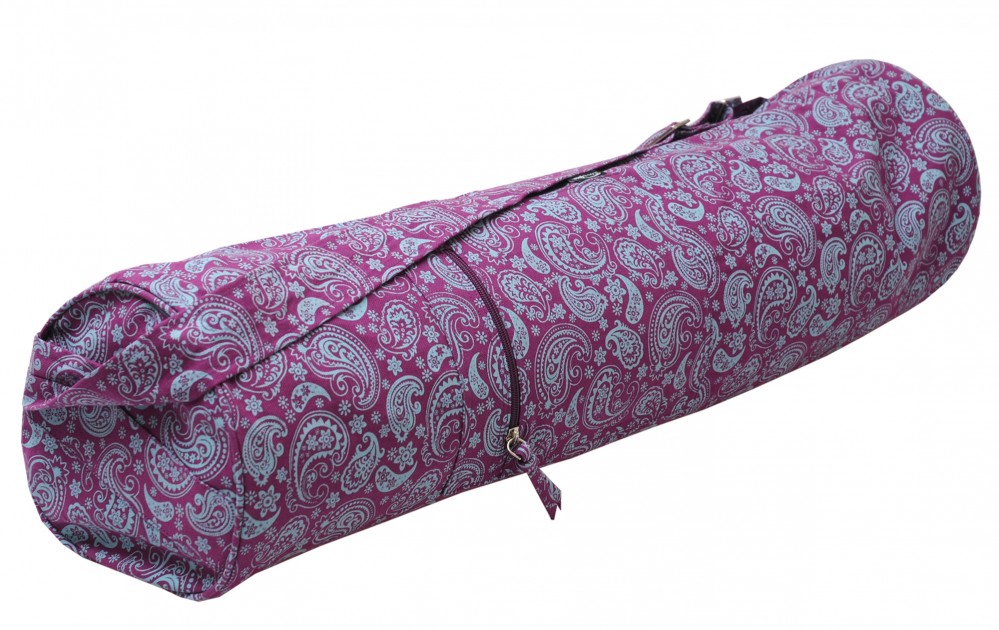 Yoga bag more than a bag - festival - paisley fusion violet 