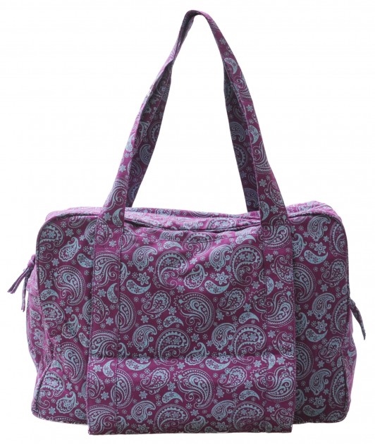 Yogatasche twin bag - take me two - paisley fusion violet 