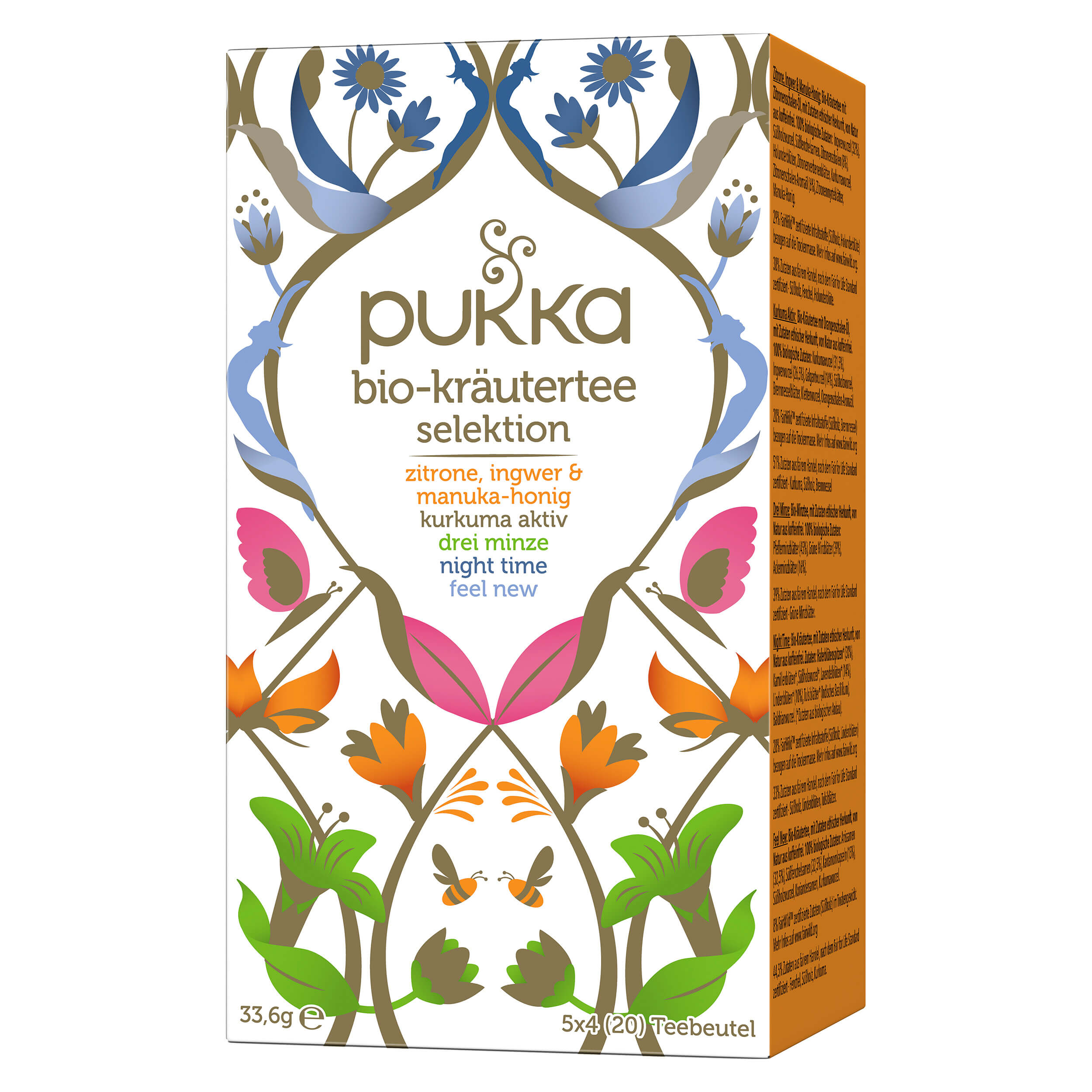 Pukka Joy Organic Herbal Tea, tea bags 20 x 1,7 g at Violey