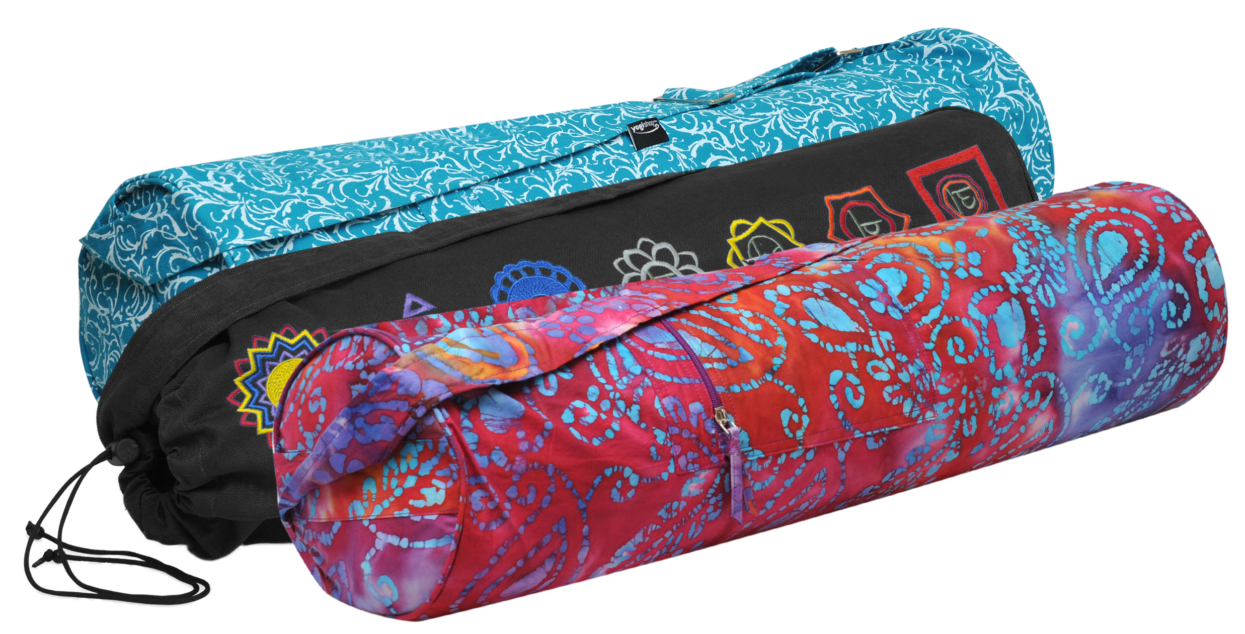 NETTIE Yoga Mat Cotton Carry Bag with Strap – Standard Size |